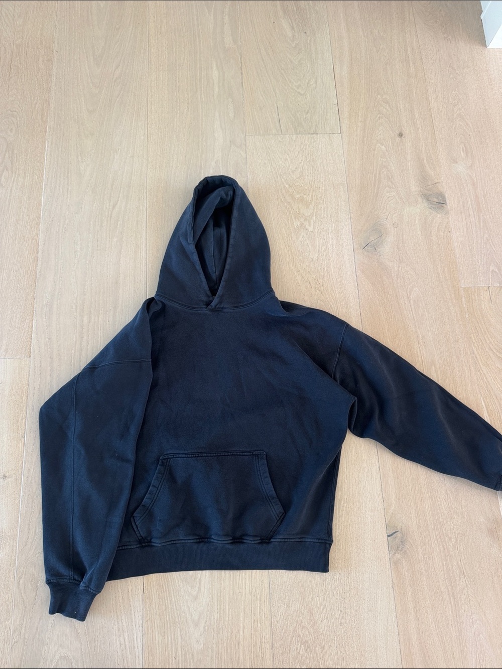 Abercrombie & Fitch Black Hooded Sweatshirt